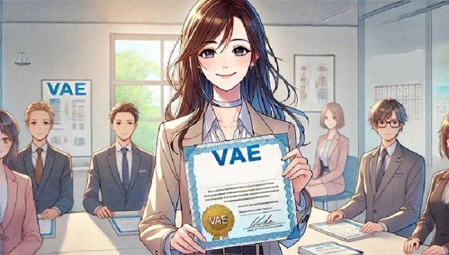 Candidate qui a obtenu le diplôme aide-soignant grâce à la VAE.