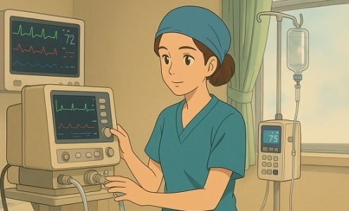 Sarah, Aide-Soignante en réanimation.